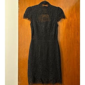 Bebe lace mini dress
